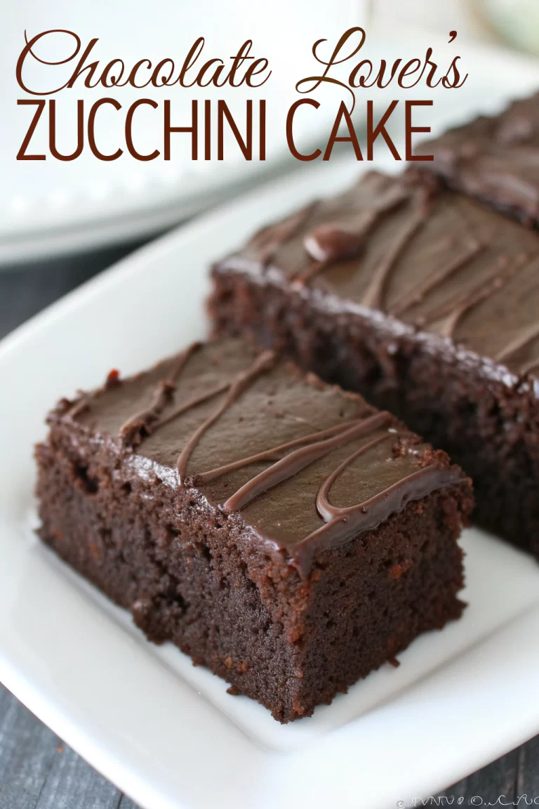 Zucchini Chocolate Cake Recipe