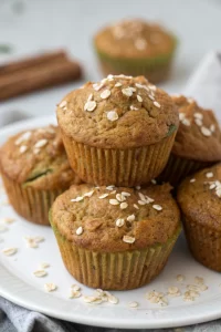 Zucchini Oatmeal Muffins Recipe