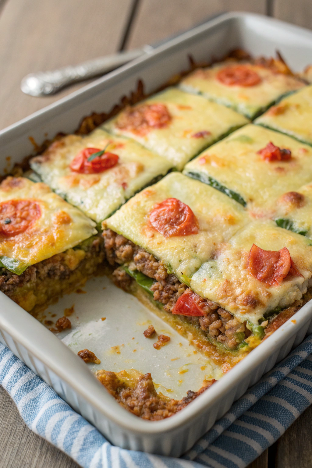 Zucchini Pizza Casserole Recipe