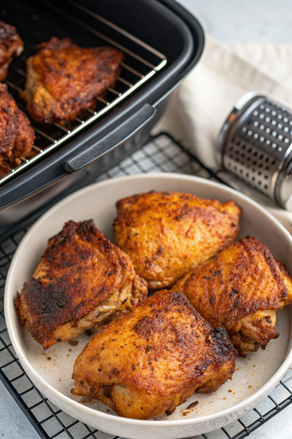 Air Fryer Chicken Thighs Recipe