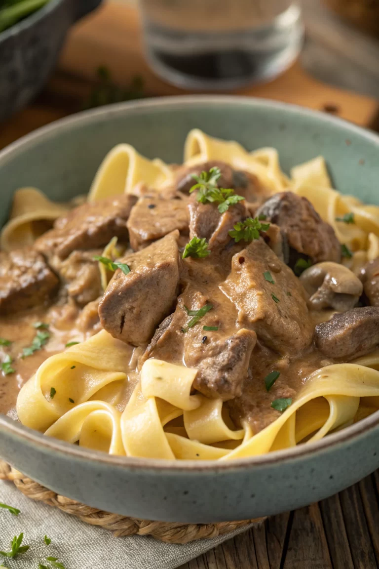 Beef Stroganoff Recipe