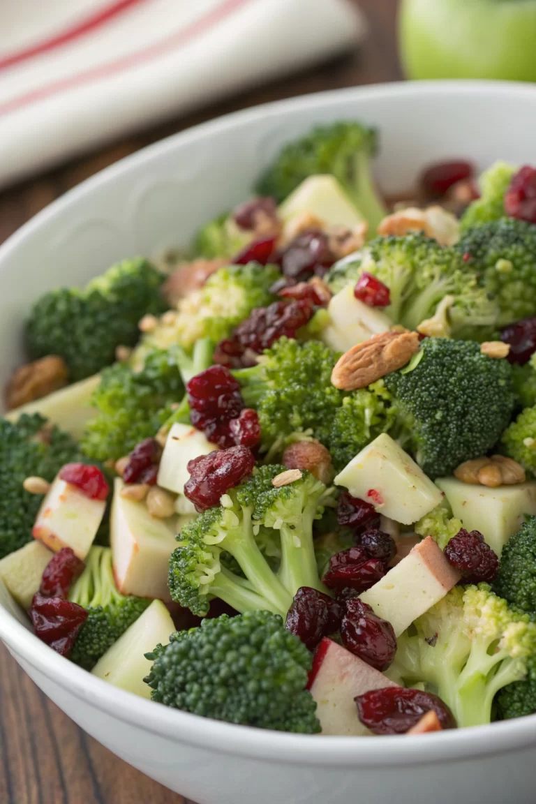 Broccoli Cranberry Salad Recipe