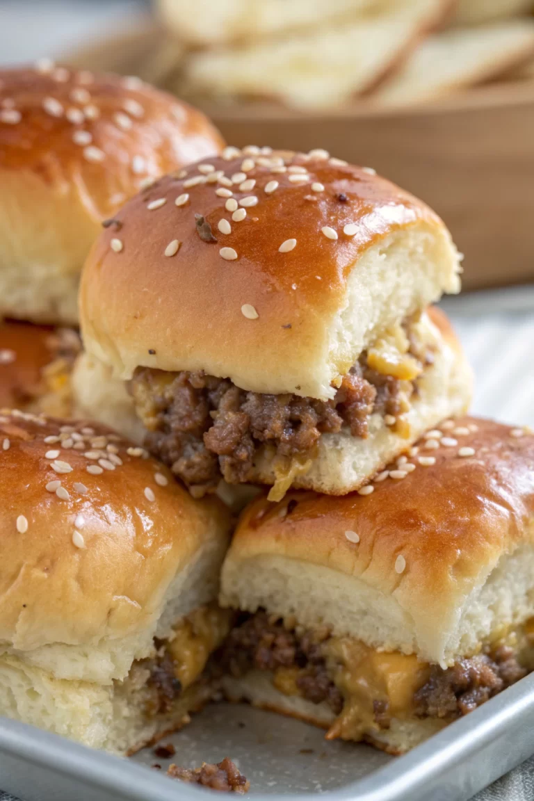 Cheeseburger Sliders Recipe
