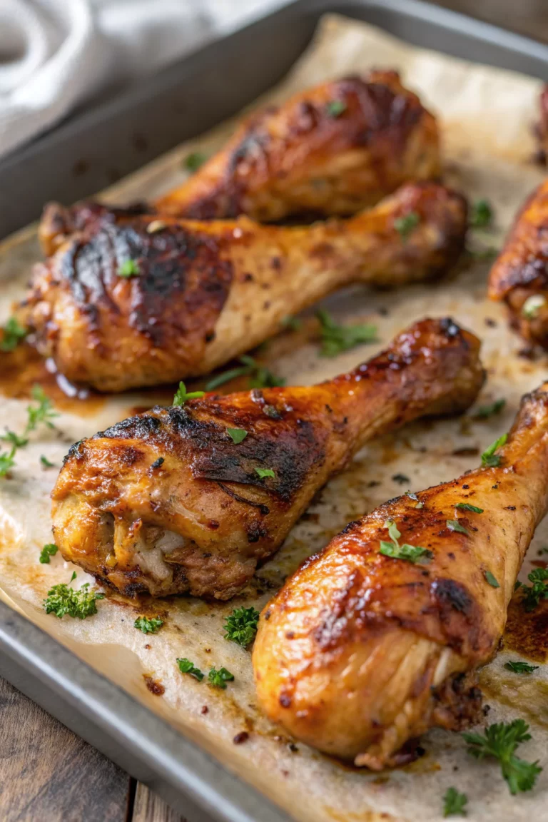 Chicken Legs with Garlic and Dijon