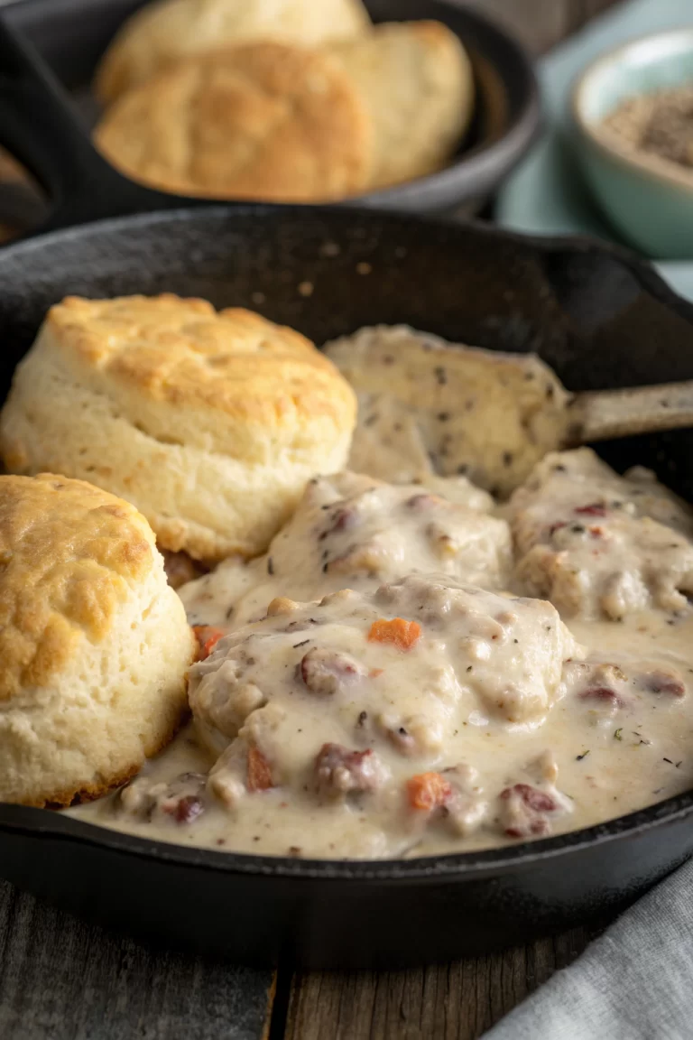Classic Biscuits and Gravy Recipe