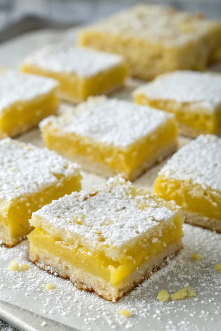 Classic Lemon Bars Recipe