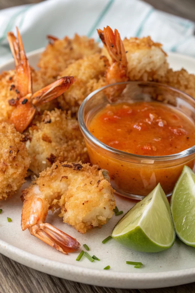 Coconut Shrimp with Sauce