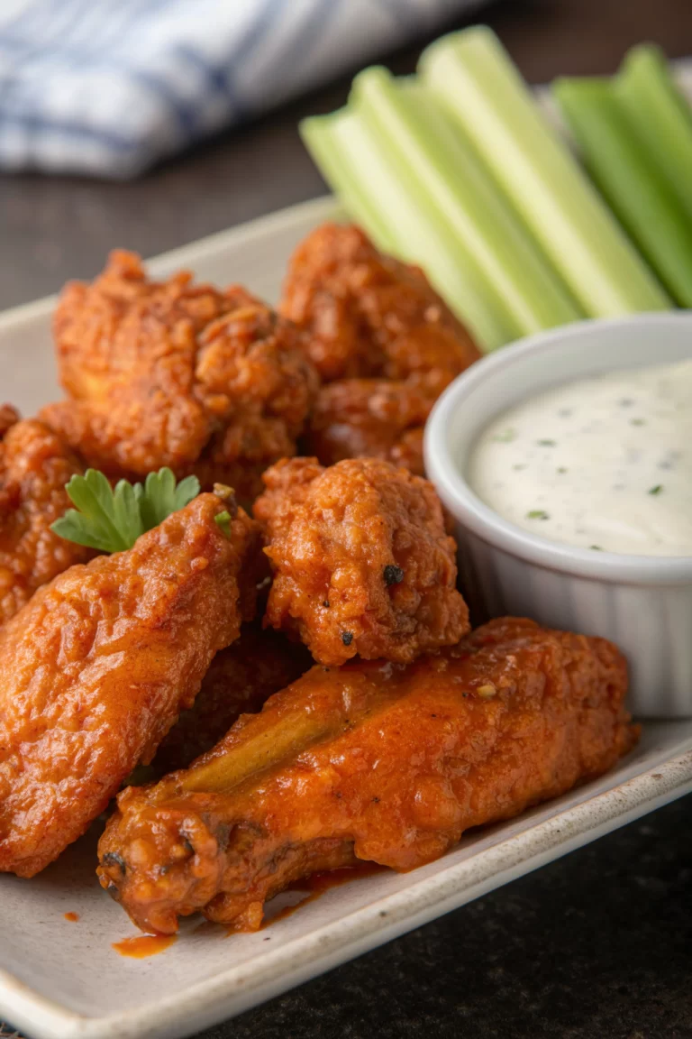 Crispy Buffalo Wings Recipe