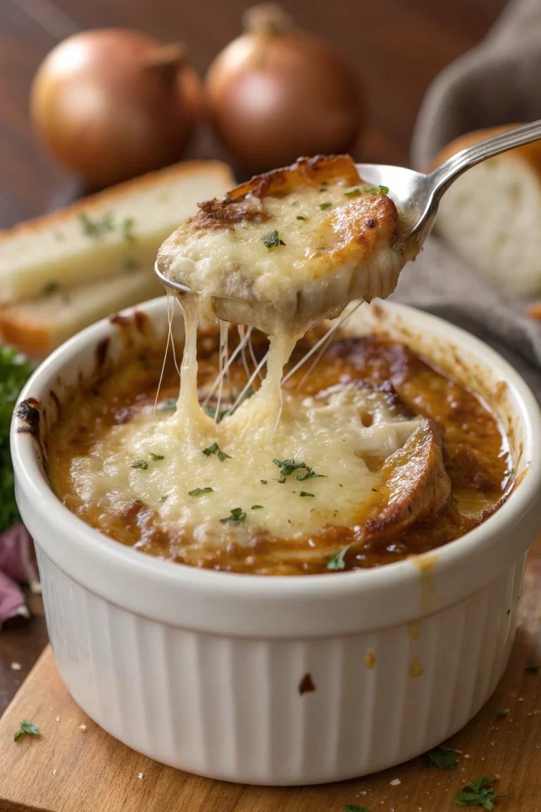 Easy Slow Cooker French Onion Soup Recipe