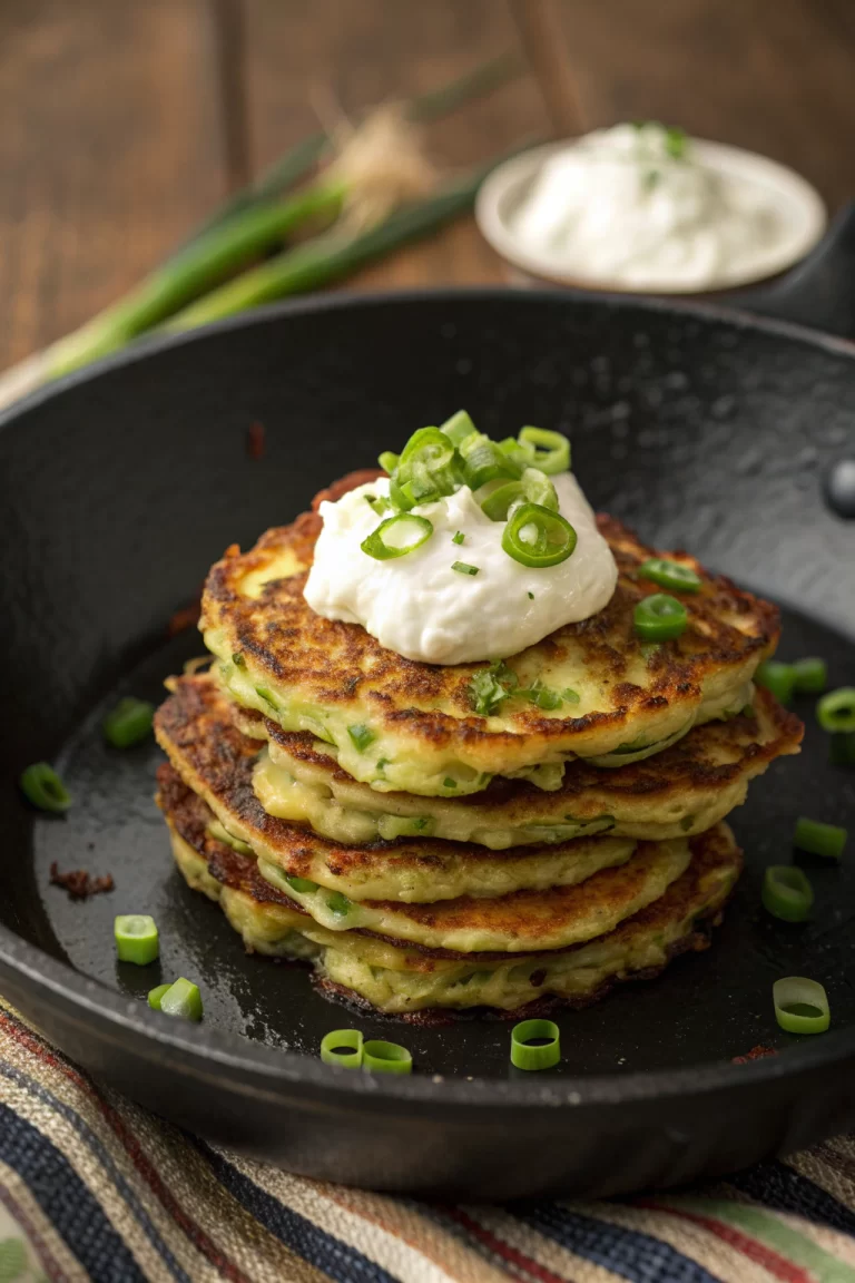 Easy Zucchini Fritters Recipe