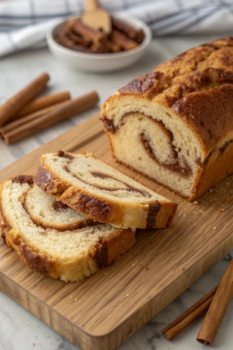 Homemade Cinnamon Bread Recipe