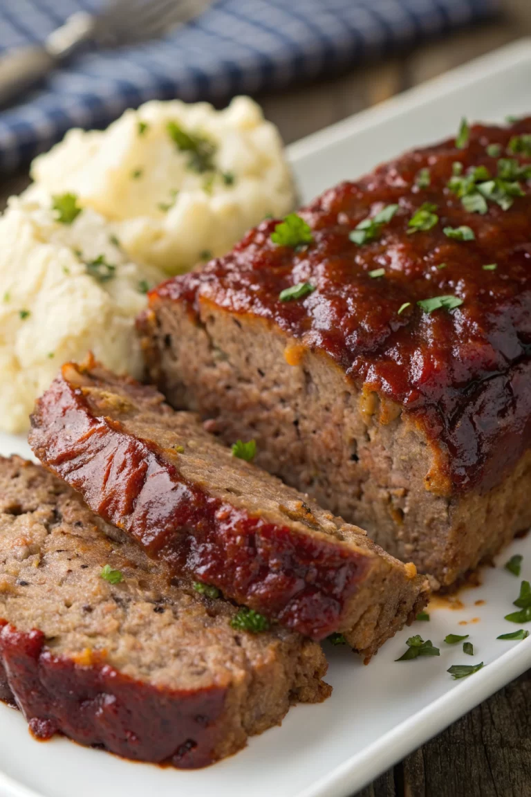 Meatloaf Recipe with Glaze