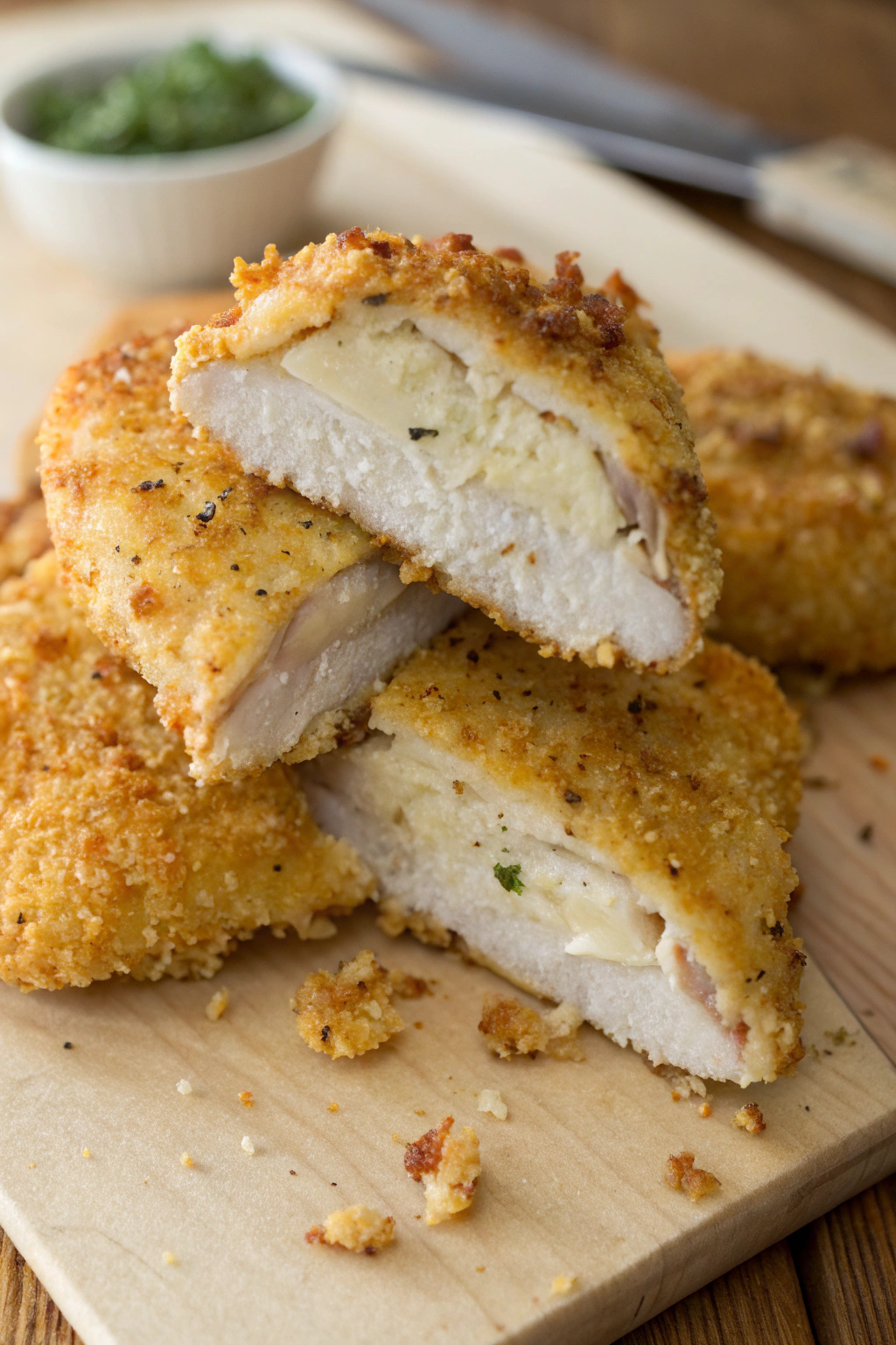 Oven Baked Crispy Parmesan Chicken Recipe