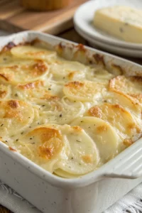 Tasty Cheesy Scalloped Potatoes Recipe