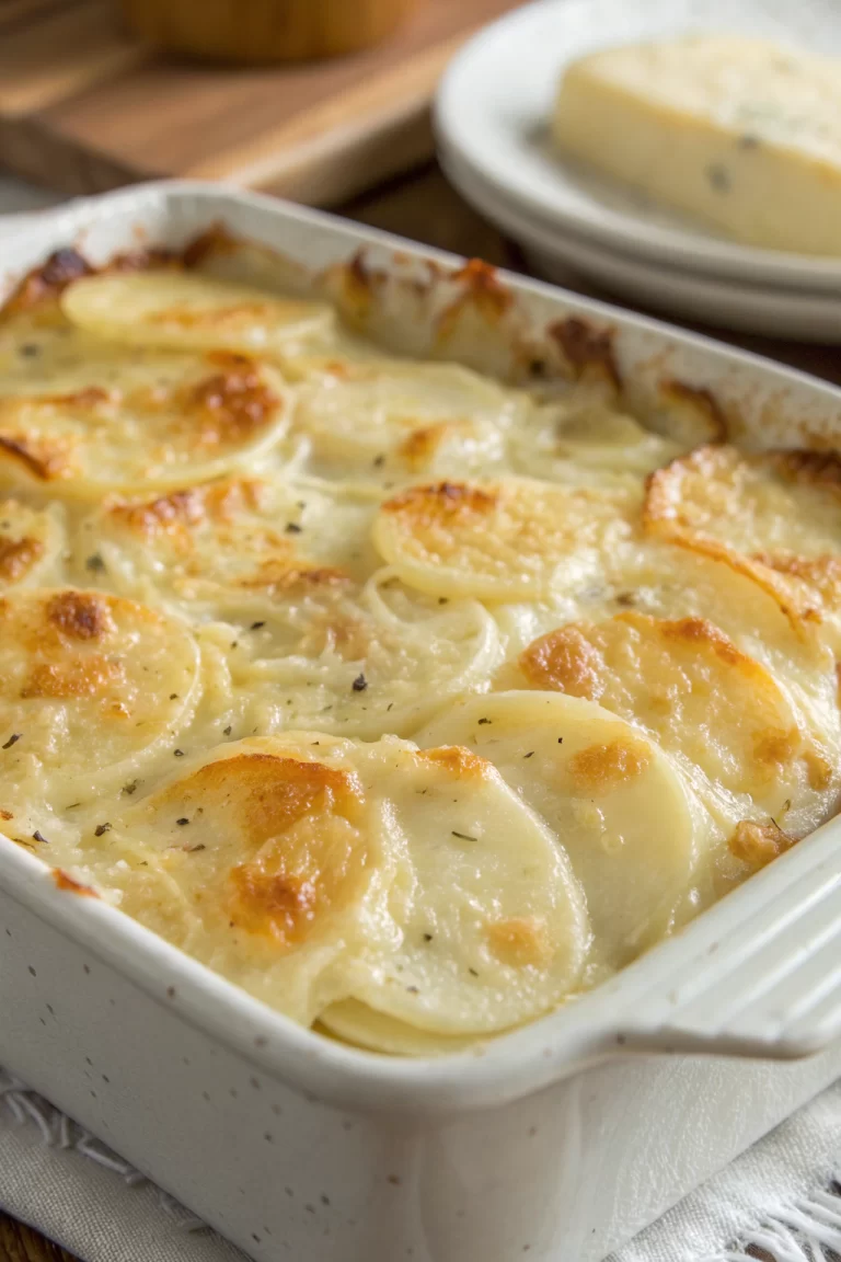 Tasty Cheesy Scalloped Potatoes Recipe