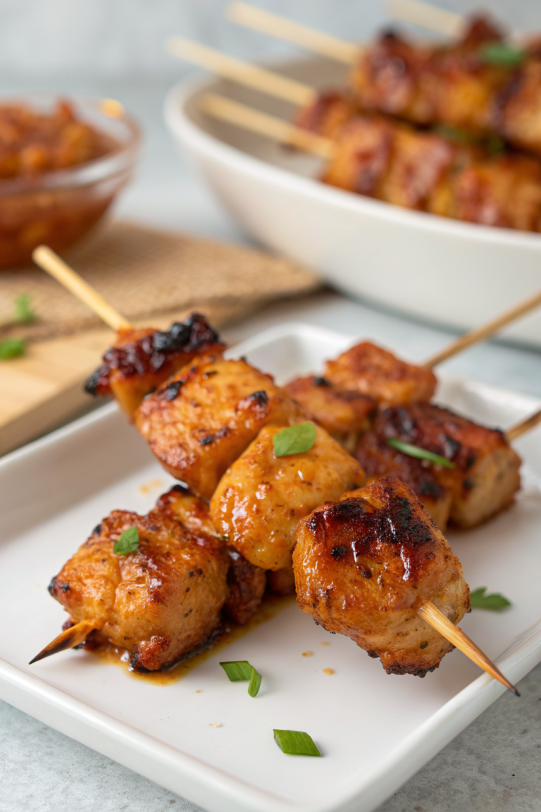 Air Fryer Chicken Skewers Recipe
