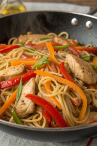Chicken Noodle Stir Fry Recipe