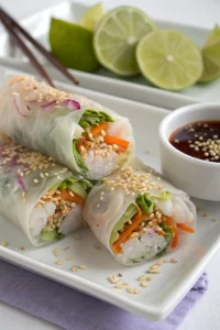 Chicken Spring Rolls Recipe