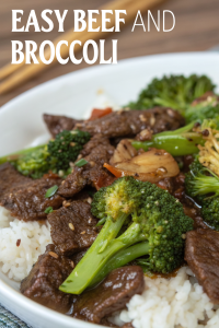 Chinese Beef and Broccoli Recipe