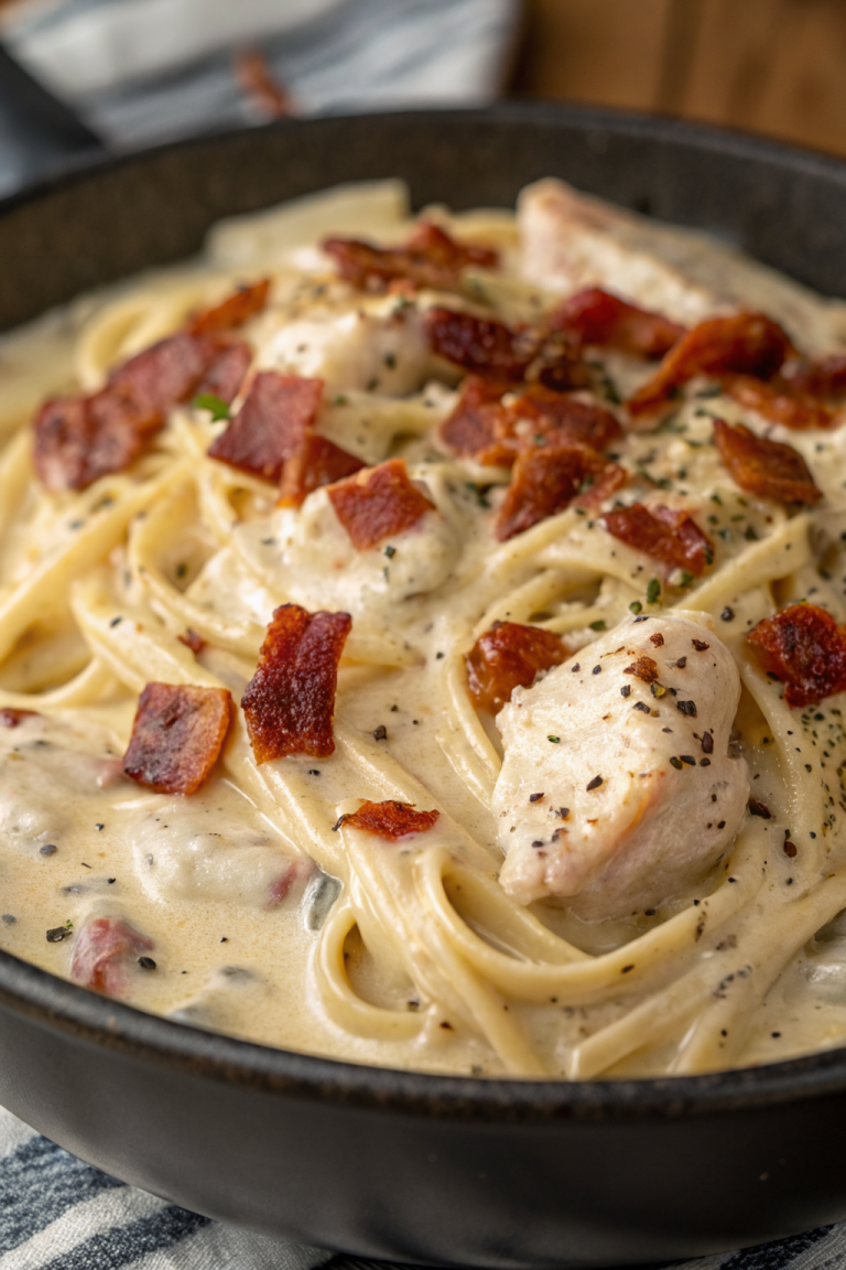 Creamy Chicken Ranch Pasta Recipe
