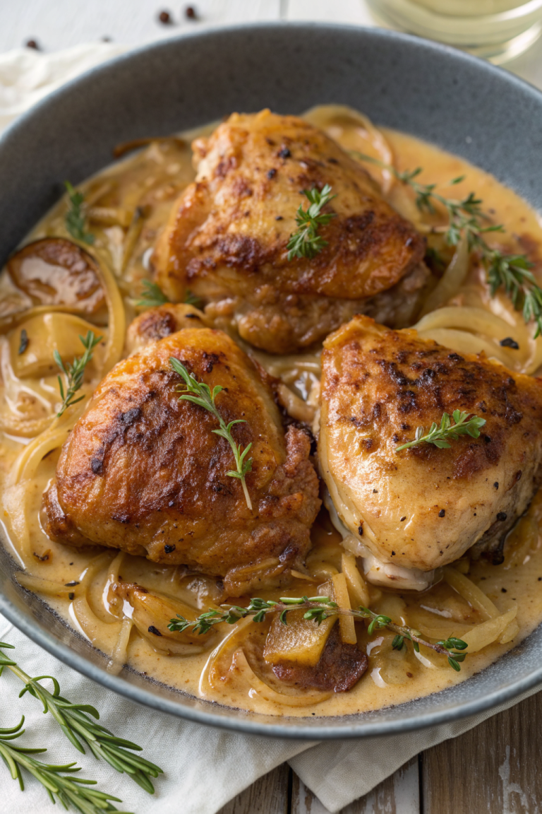 Creamy French Style Chicken Casserole