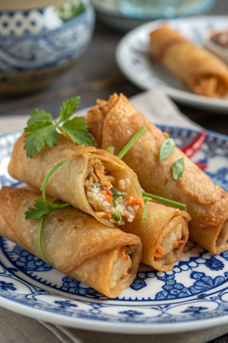 Crispy Chinese Spring Rolls Recipe