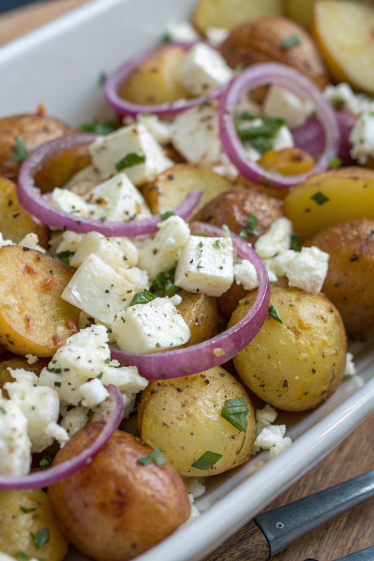 Crispy Smashed Potato Salad