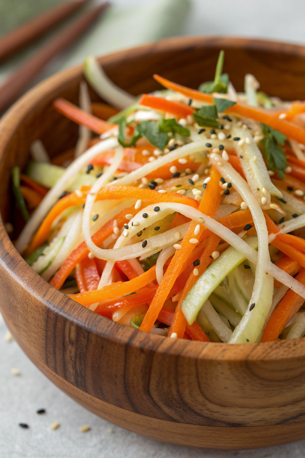 Cucumber Carrot Salad