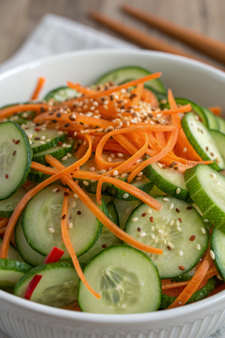 Cucumber and carrot salad