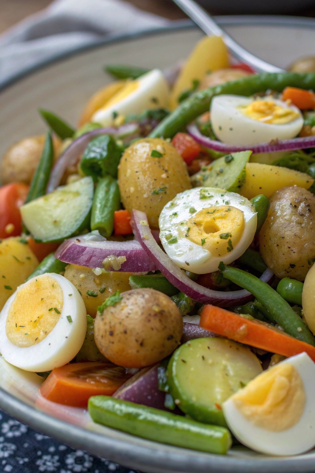 French-Style Potato and Green Bean Salad