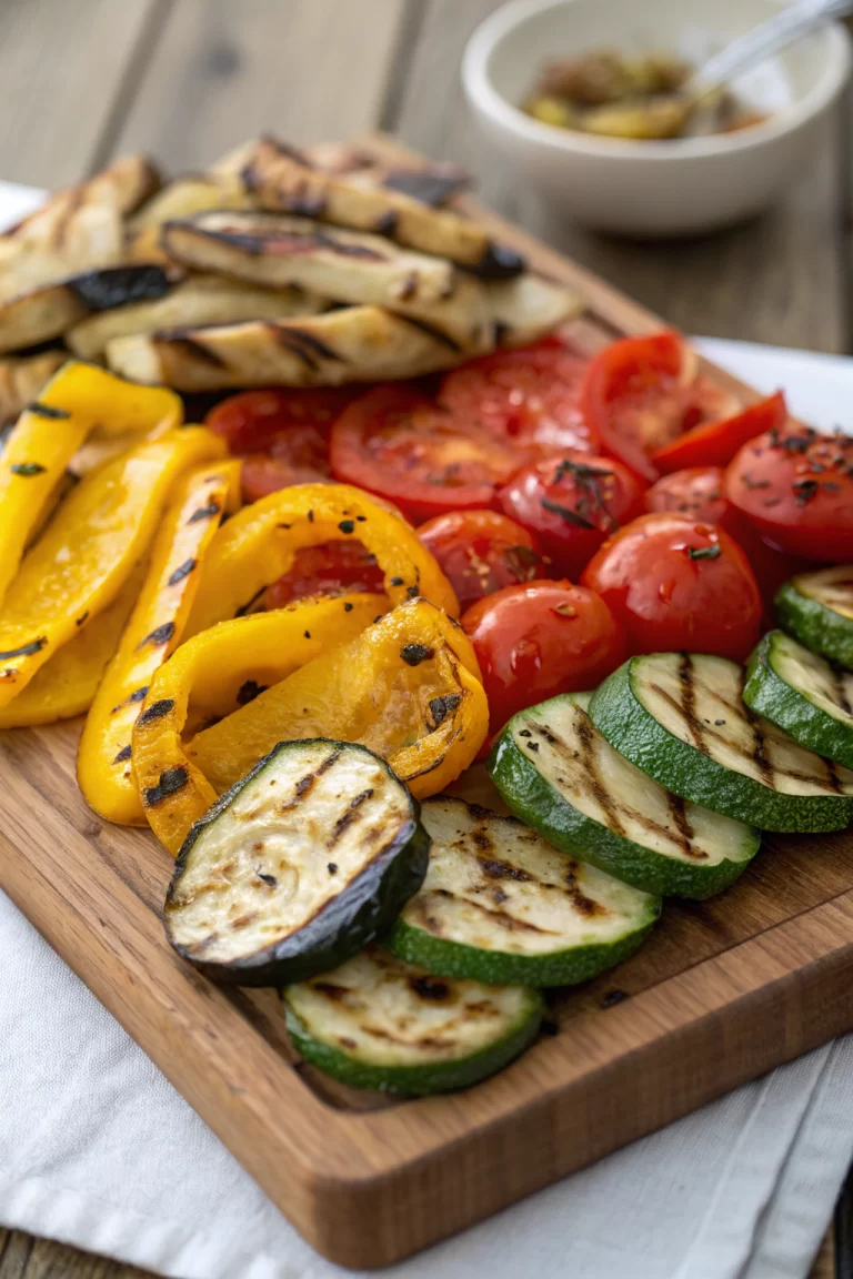 Grilled Veggie Platter: A Delicious and Healthy Meal Option