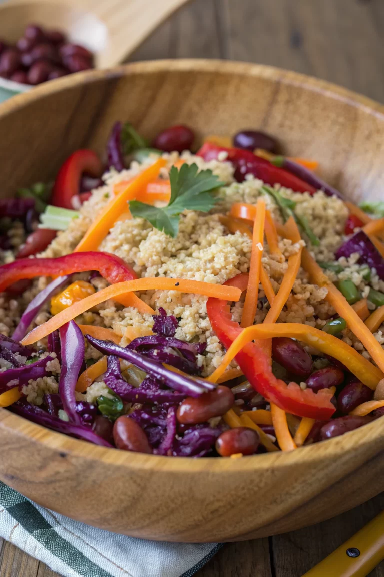 Healthy Red Cabbage Salad