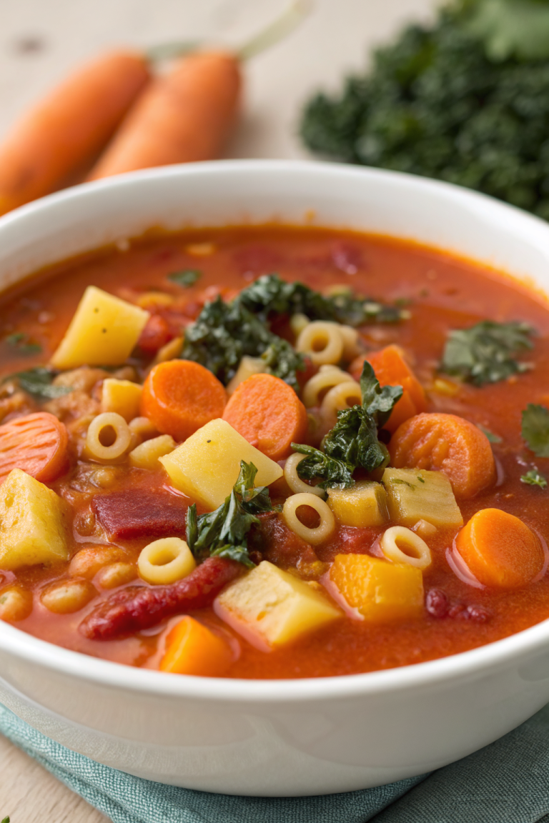 Italian Minestrone Soup Recipe