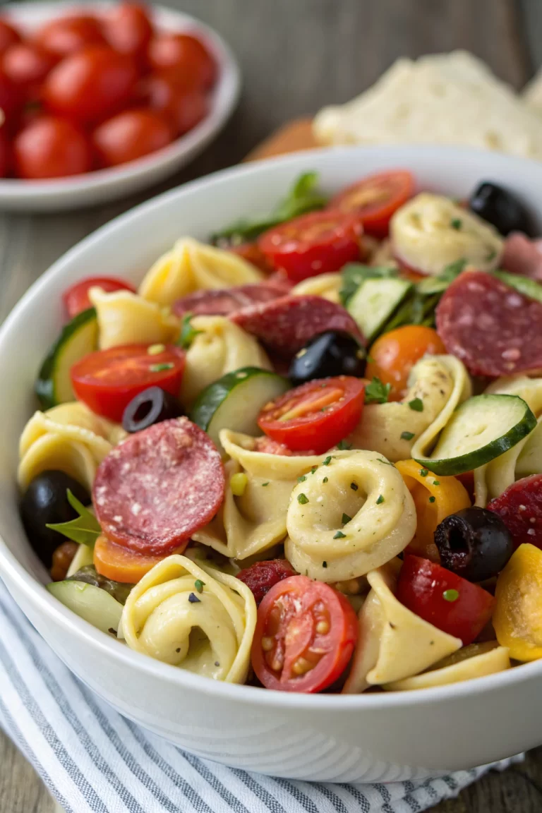 Italian Tortellini Pasta Salad