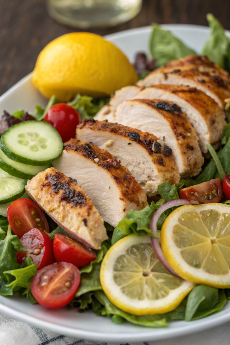 Lemon Herb Chicken Salad Recipe