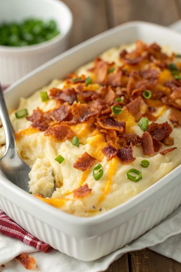 Loaded Mashed Potato Casserole Recipe