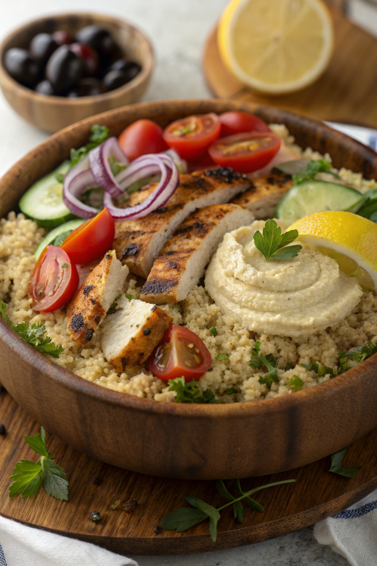 Mediterranean Chicken Bowl Recipe
