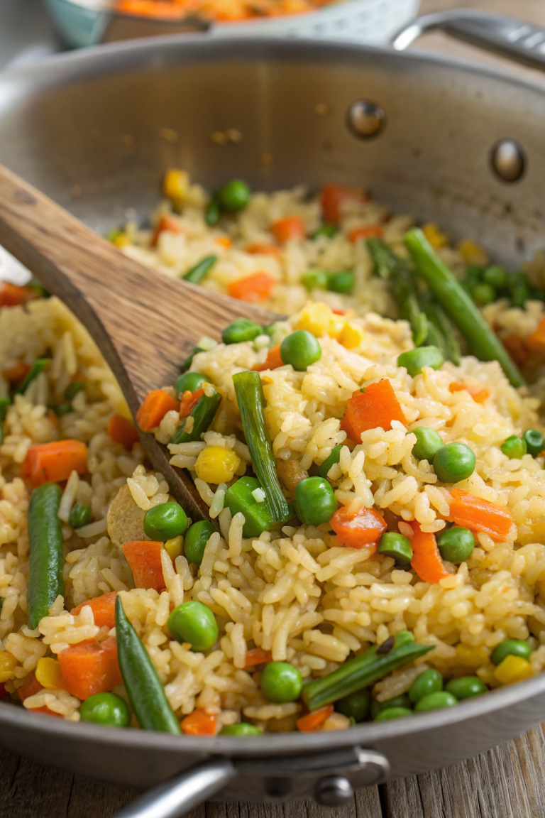 Mixed Vegetable Rice Recipe