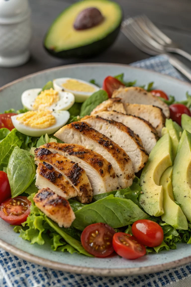 Paleo Grilled Chicken Cobb Salad