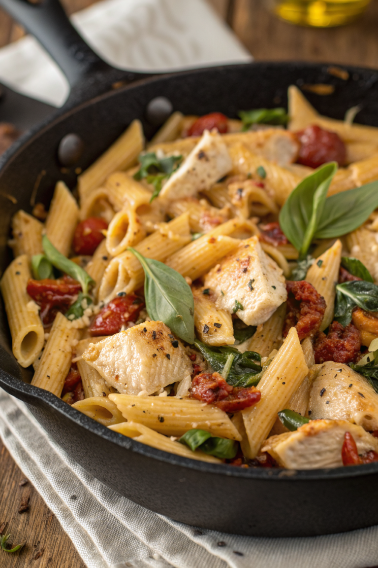 Parmesan Marry Me Chicken Pasta Recipe