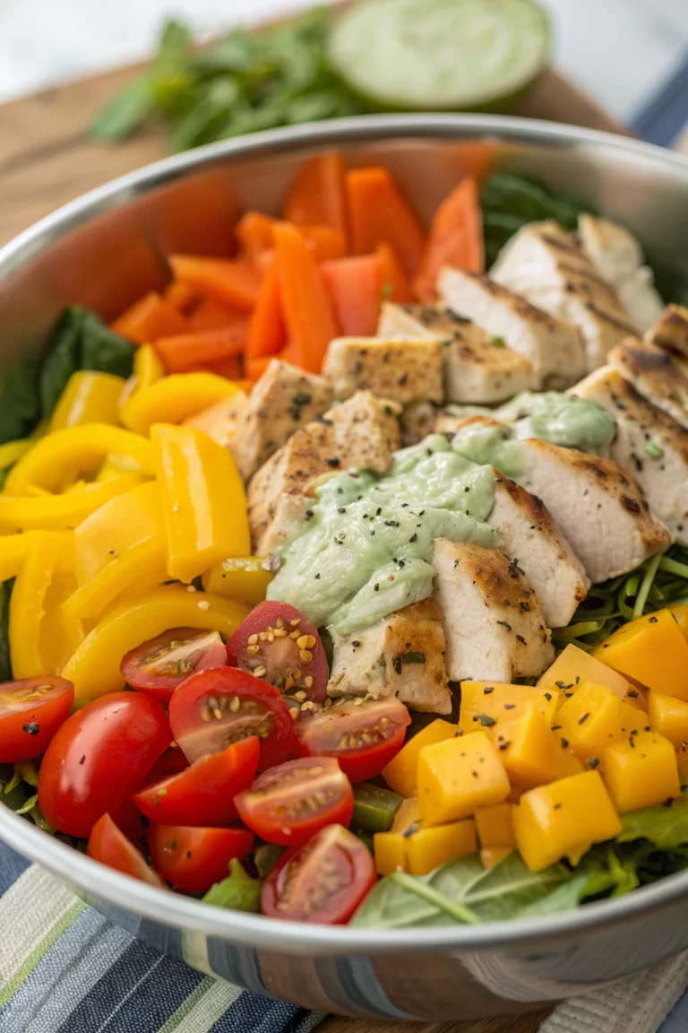 Peruvian Grilled Chicken Salad Recipe