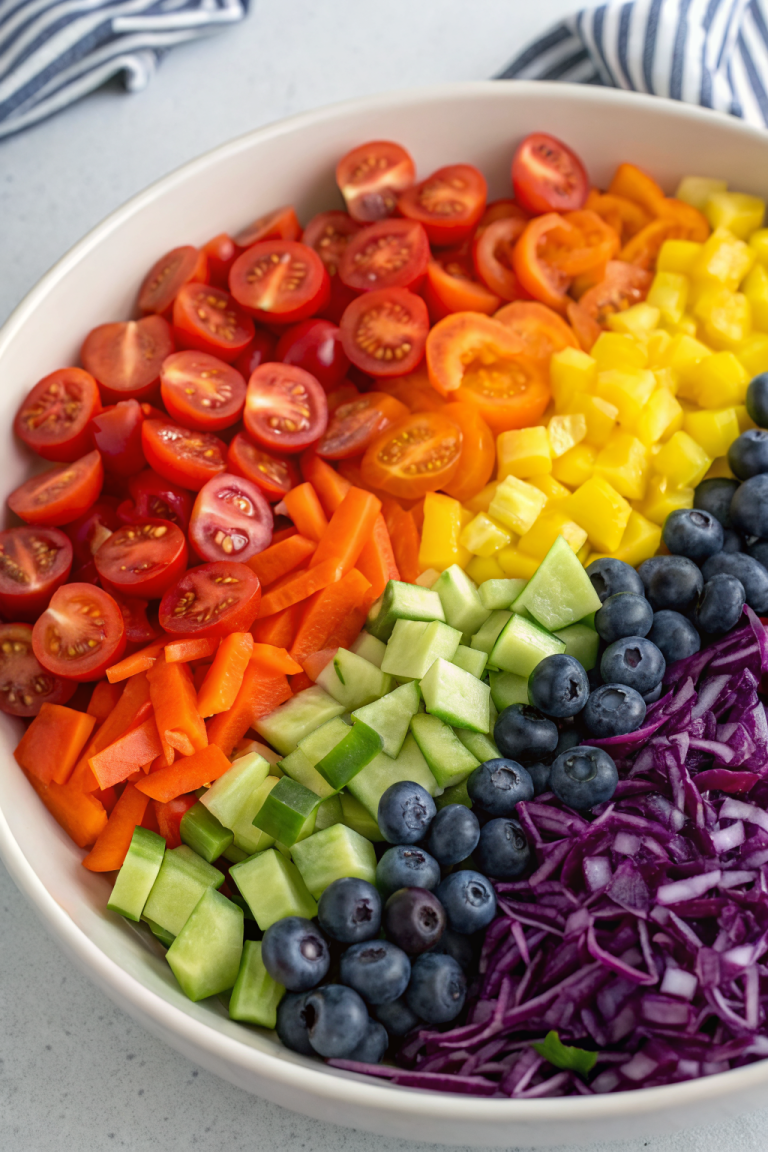 Rainbow Veggie Salad
