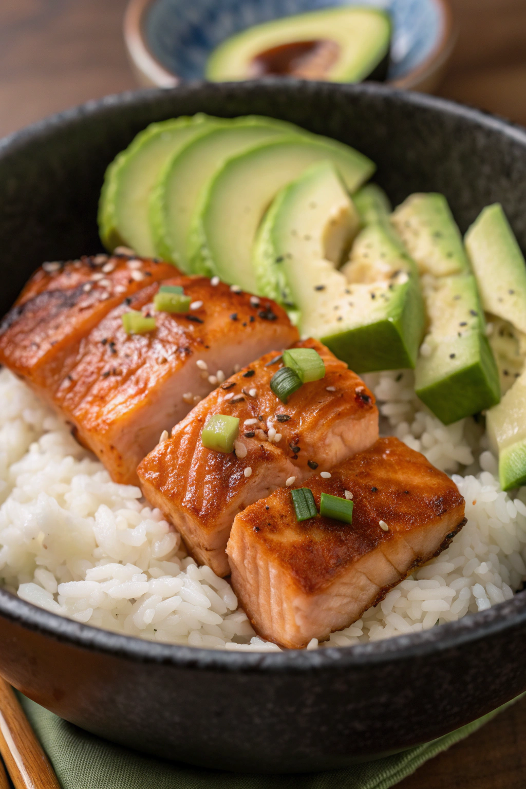 Salmon Rice Bowls Recipe