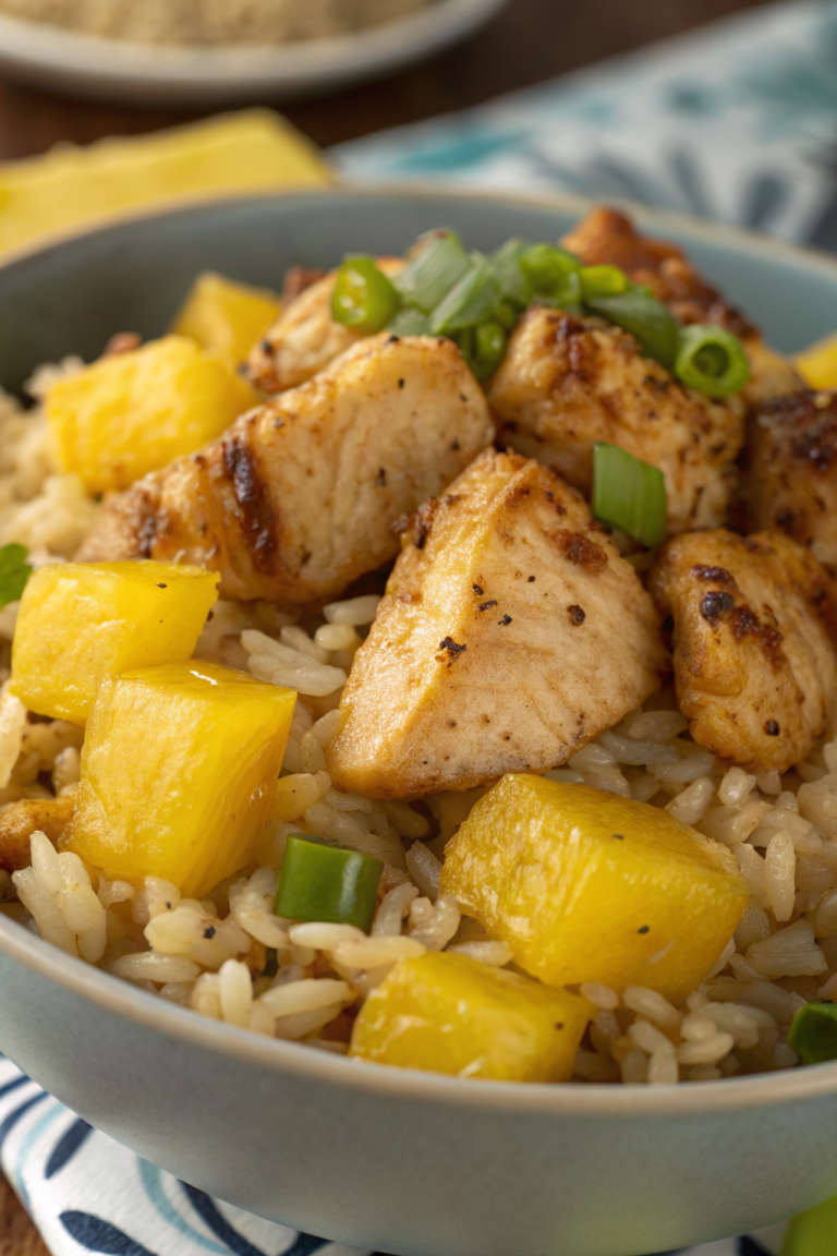 Savory Pineapple Chicken and Rice Recipe