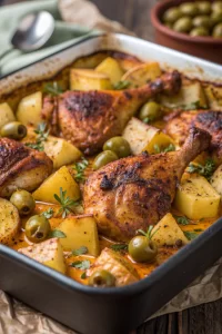 Sheet Pan Lemon Balsamic Chicken and Potatoes.