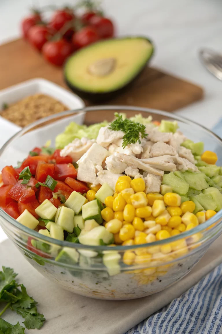 Street Corn Cucumber Salad