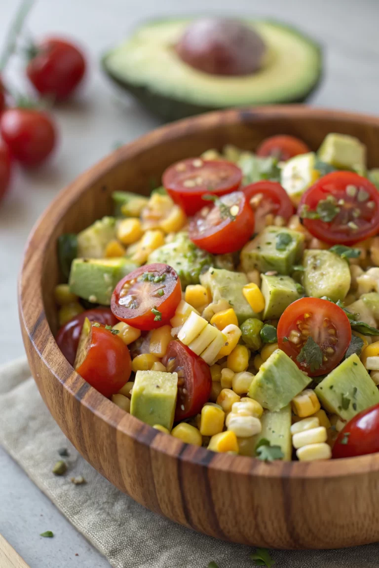 Summer Corn Salad with Avocado