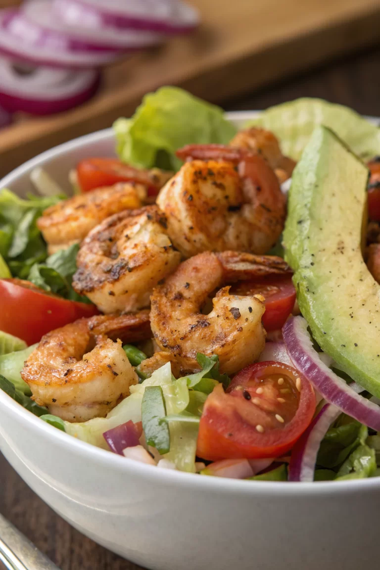 Tasty Shrimps Salad