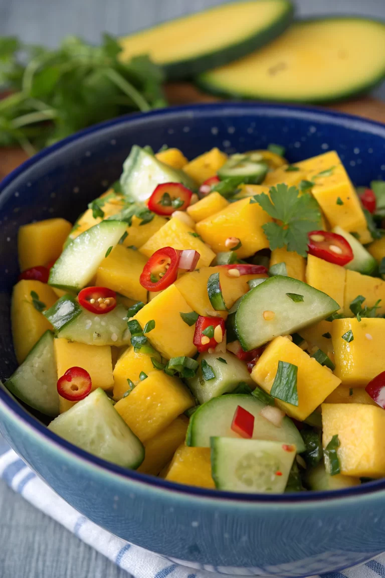 Thai Mango Cucumber Salad