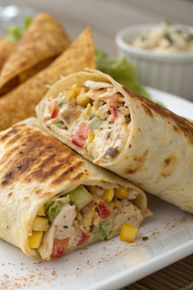 Tuna Melt Wrap Recipe